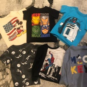 Disney T-Shirt Bundle Pack (Sz. 4T)